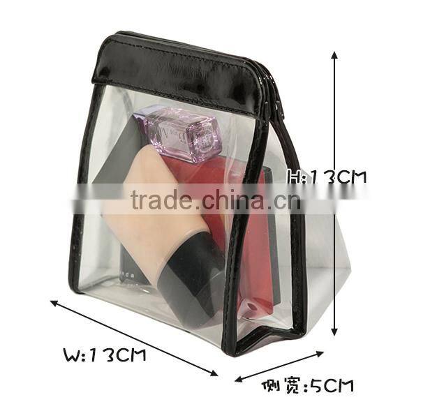 Transparent PVC mini storage bag clear mini cosmetic bag