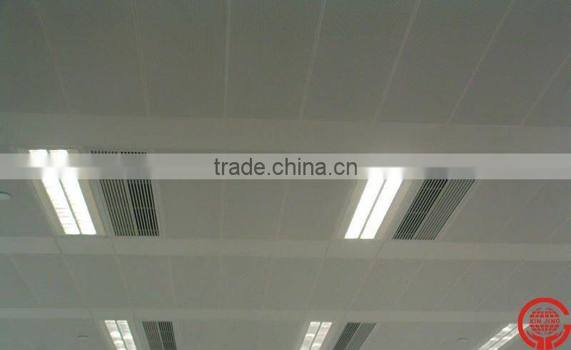 Plane surface perforation ceiling panel