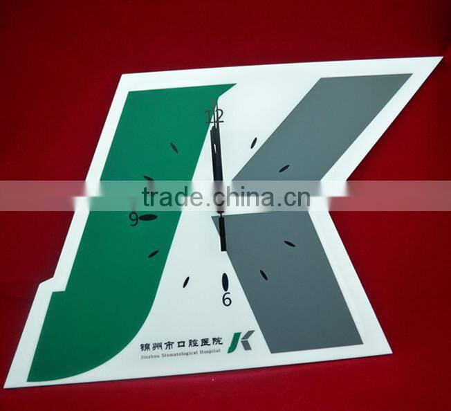 round acrylic wall clock