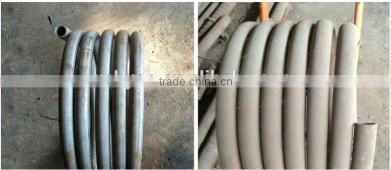 Hydraulic and automatic spiral steel bending machine, Rebar spiral bending machine