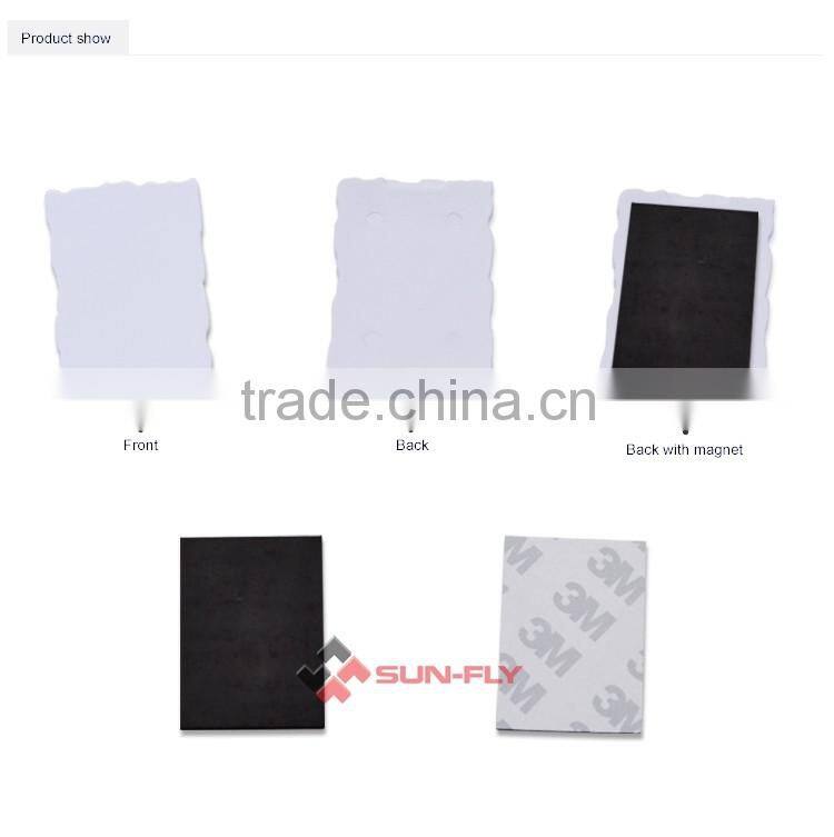 Wholesale New 3d Sublimation blank custom printing Fridge Magnet