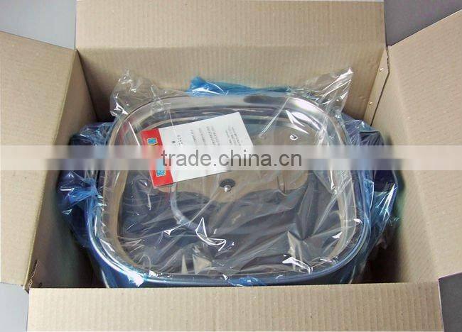 18/0 Stainless Steel Hot Towel Steamer 2 Level 29cm Square