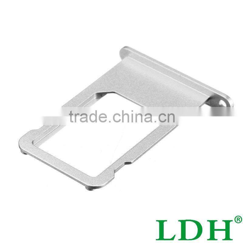Brand New Hight Quality Gray Golden Sim Card Tray Slot Holder Replacement For iPhone6 Plus 5.5 SIM Card Replacement