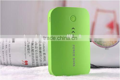 Newest 18650 Li-ion battery rechargeable phone power bank 6600mah for cell phones