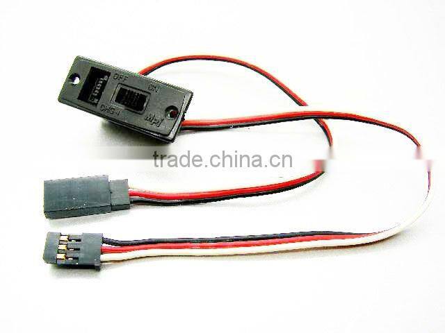 RC Heavy-duty Futaba Switch with charge port 22AWG Wire