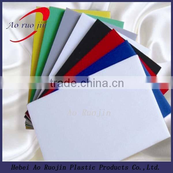Hot selling high density pvc foam sheet for furniture 0.55 density