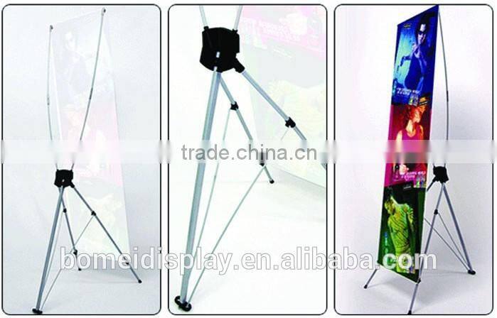 High quality adjustable and retractable 60*160cm x stand