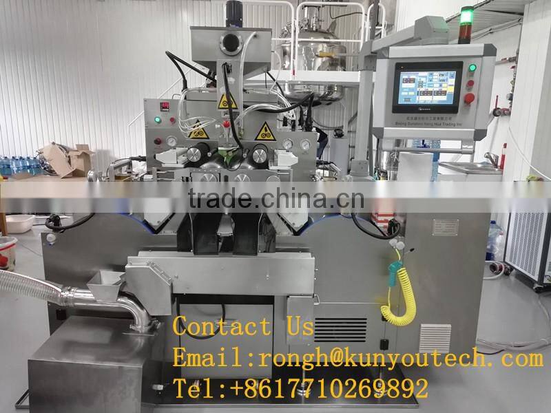FDA proved Pharmaceutial Softgel Gelatinous Capsule Filling Machine For large scale production