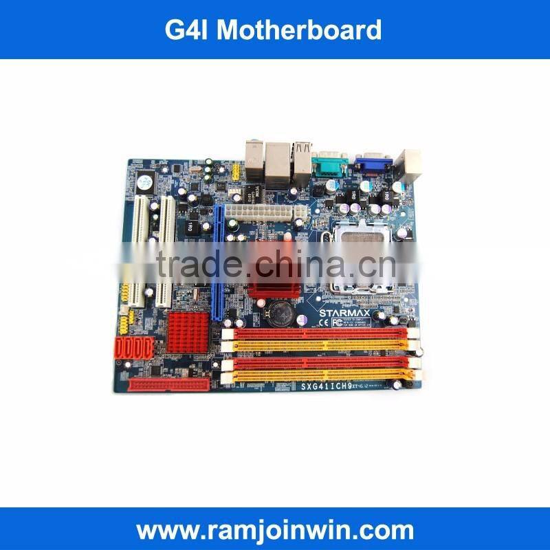 Shenzhen factory support ddr3 1333 1066 memory g41 excelled motherboard