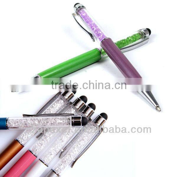 Manufacturer custom logo 2 in 1 capacitive stylus pen