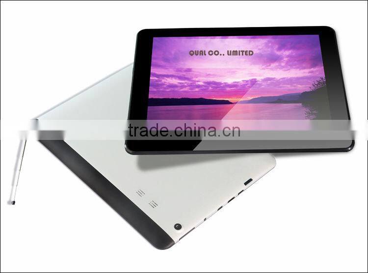 9.7 inch 3g tv tablet pc with MTK8382 Quad Core Bluetooth GPS FM HDMI Android 4.2