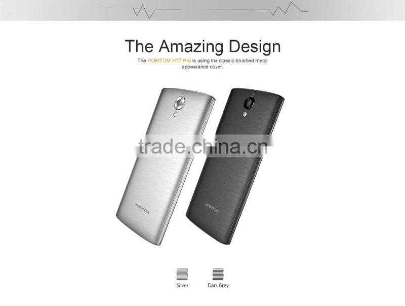 Cheap price 5.5' Android 5.1 Lollipop Mobile phone Homtom HT7 Pro MT6735P Quad core