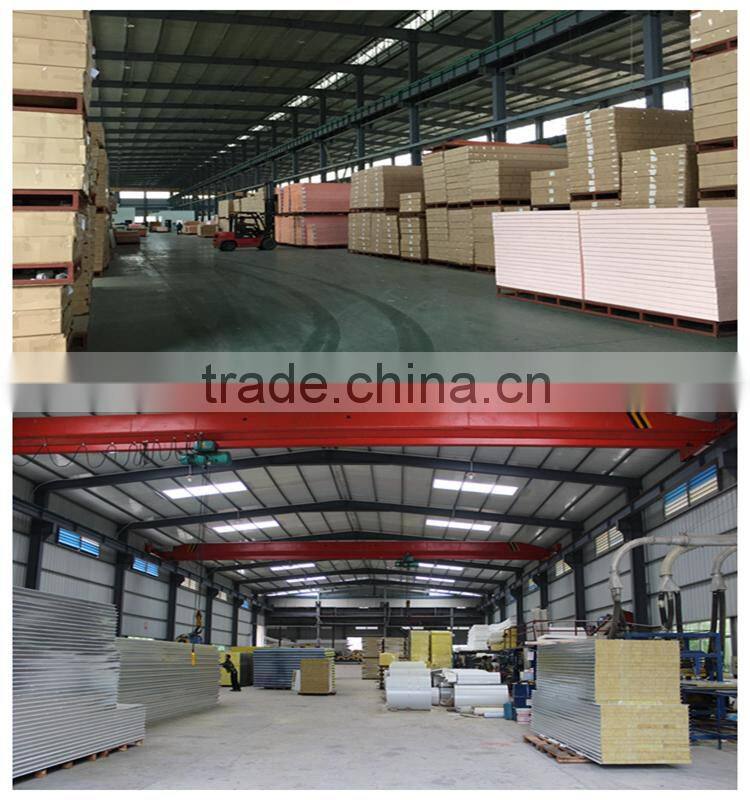 phenolic foam insulation board with color steel surface