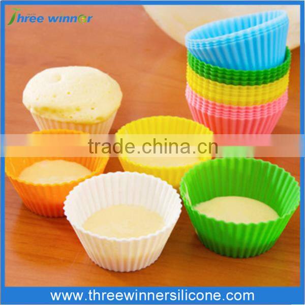 Custom kitchen tools cake decoration silicone cup cake molds