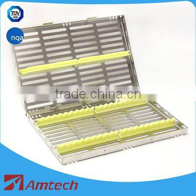 Stainless Steel Instrument Box dental Instrument Disinfection Box