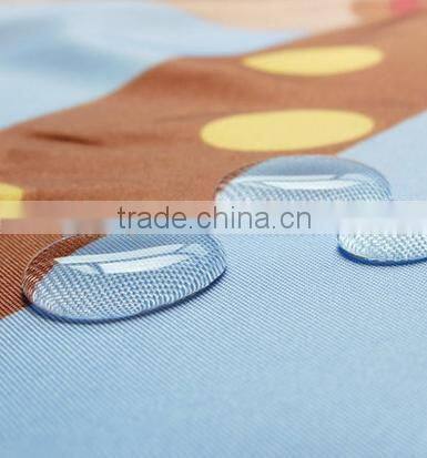 China B2B Printed Polyester Hookless Shower Curtain