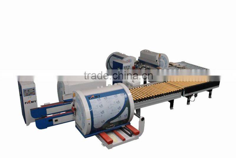 Solid wood door making machine & Double End Tenoner