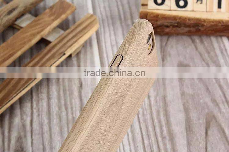 Natural Style TPU Wooden Grain Cell Phone Case For iPhone 5/5s/6/6 plus Wholesale