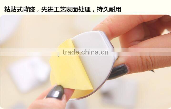 Steel adhesive hook and steel sticky hook