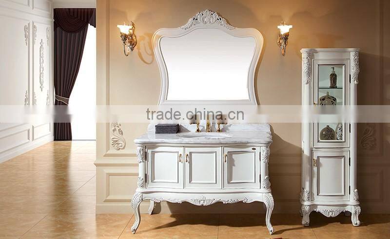 Antique popular solid wood discount bathroom vanities