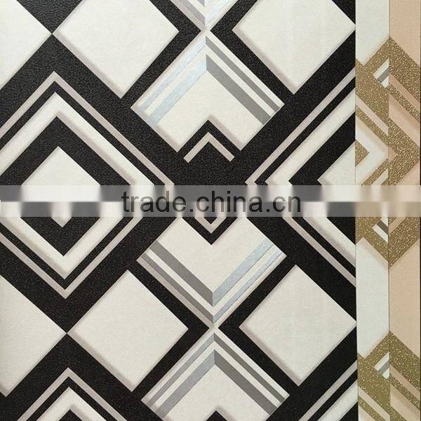 high quality 3d pvc wallpaper with new design