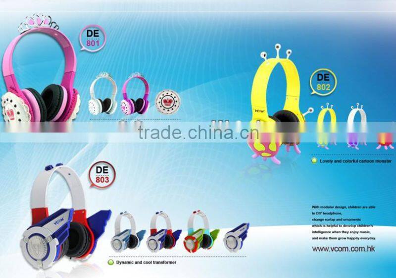 Fancy Color Headphones for Princess Headset