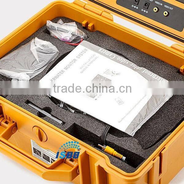CCTV Underwater inspection with DVR and 20m Cable Rotate at 360 Degree 7"LCD Screen 1/3 SONY EFFIO 420 TVL Camera