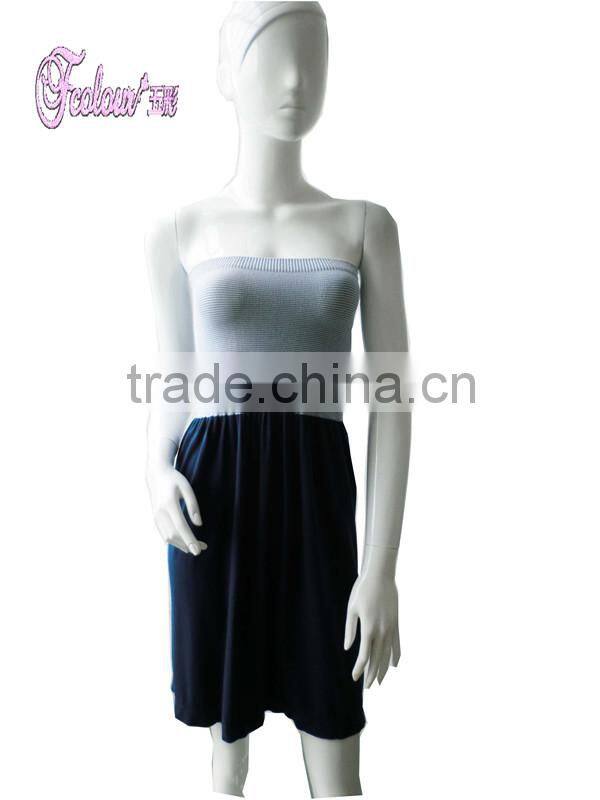 pierced around shoulder seamless dress