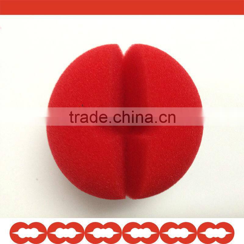 2014 Halloween Red Sponge Clown Nose for Kids