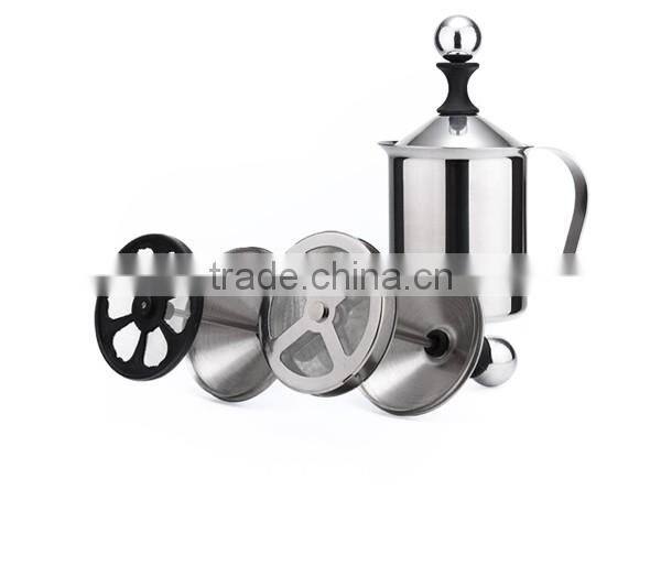 High stainless steel milk cup milk cup 400ml or 800ml and coffee cup