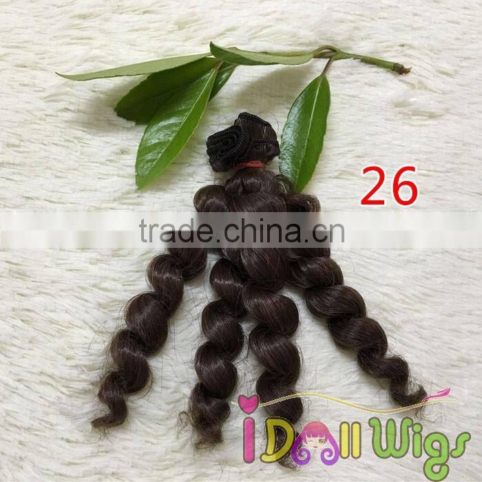 Brand New 15*100cm Body Wave Hair Extension HT Resistant Wig for SD BJD Baby Dolls