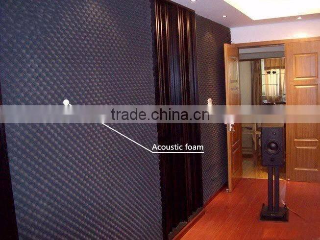 Sound Absorption Egg Crate Self-adhesive Foam Acoustic Panels