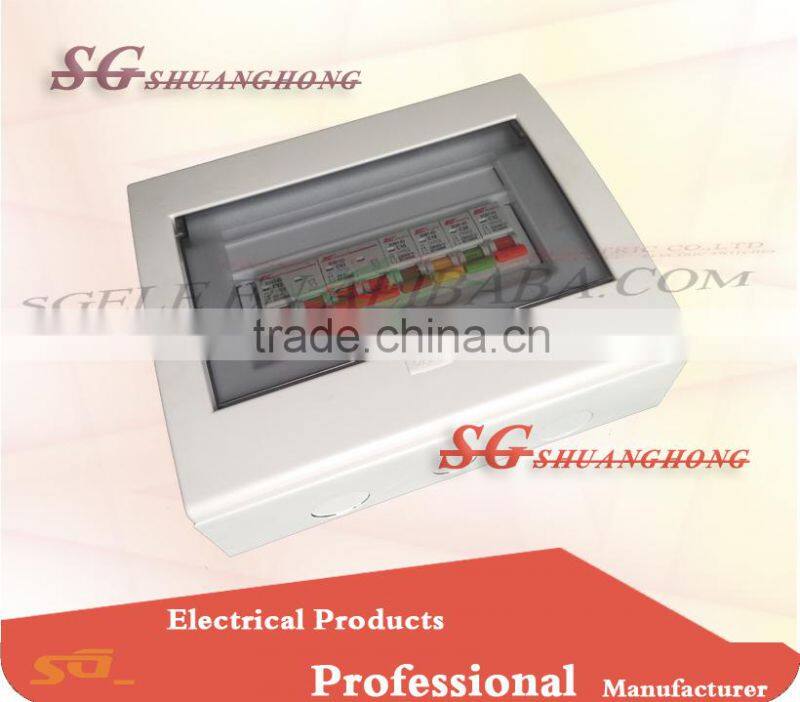TSM 2 4 6 8 12 -36P way metal circuit breaker box plastic cover metal box Power Distribution Equipment