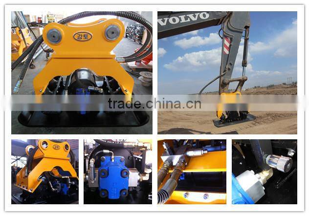 hydraulic compactor vibratory plate compactor for 5T excavator