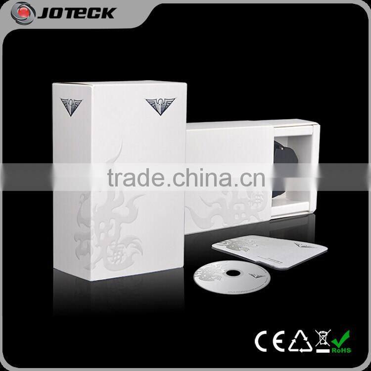 Big size illuminated programmable metal computer mouse for gamer