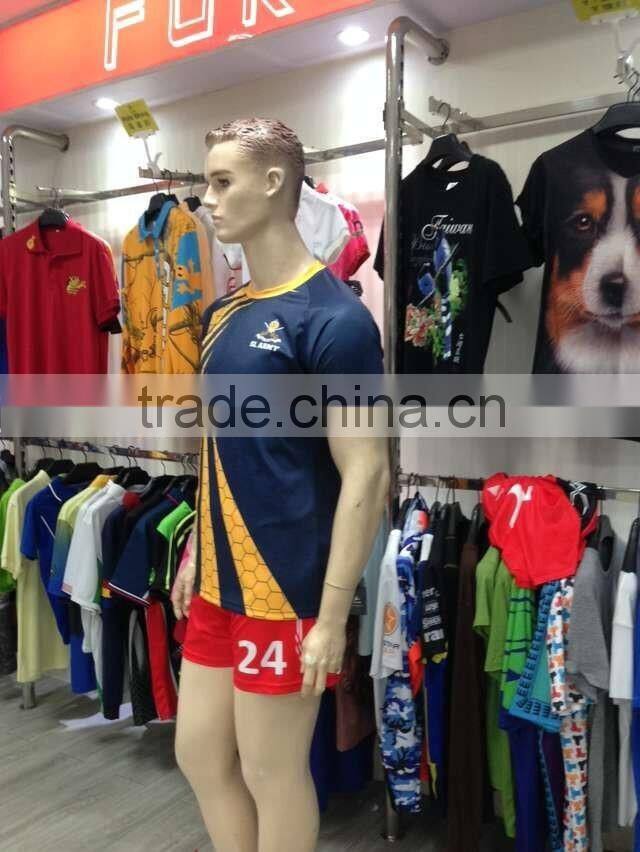 Fashion Style Child Size Custom Blank Rugby Shirt Wear Jersey Man