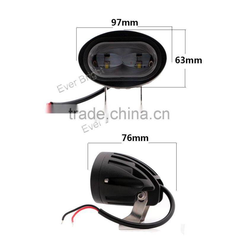 Top quality 6D lens 3000k 20W LED Forklift Truck Work Light for Car SUV Jeep Lamp amber off-road vehicle lights