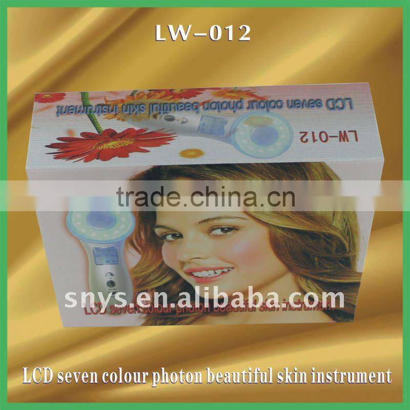 7color therapy led light machine skin care treatment LED (LW-012)