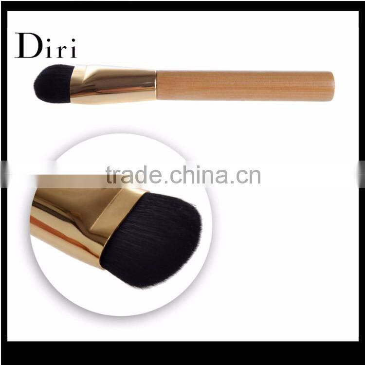 Custom logo synthetic hair powder makeup brushes