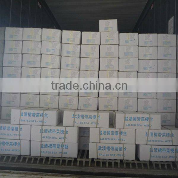 Frozen vegetable-Frozen salted seaweed wakame stem cut