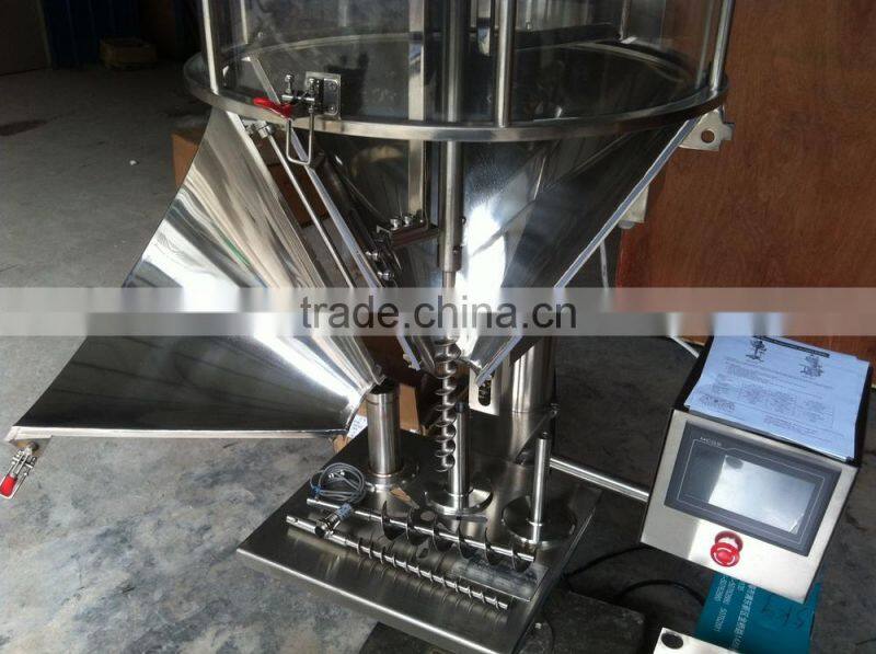 New technology bottle auger medicine powder filling and capping machine