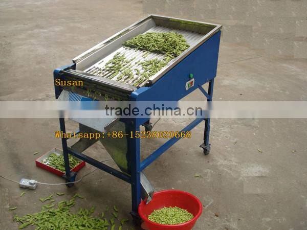 50-500kg/h green yellow beans shelling machine