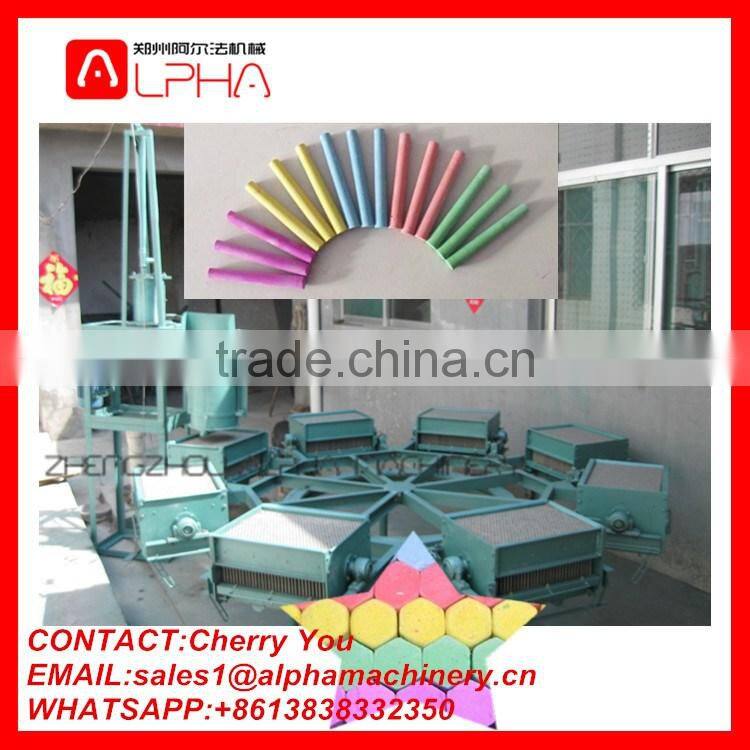 China semi -automatic blackboard chalk moulding school chalk making machine prices