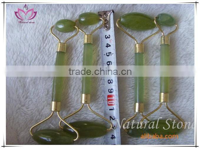body and face lift jade roller massager face needle roller beauty care massager jade facial massage roller