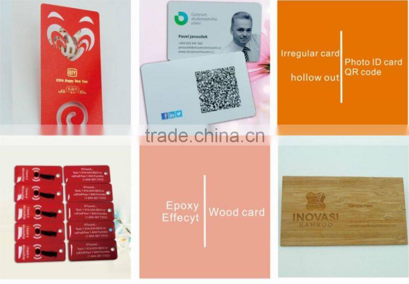 High quality Irregular size fancy and fashion 3D personalized card