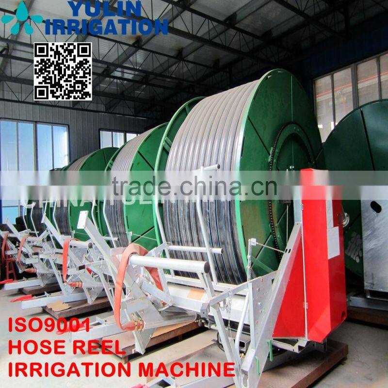 Yulin Boom Hard Hose Reel Irrigation Sprinkler Machine for Sale