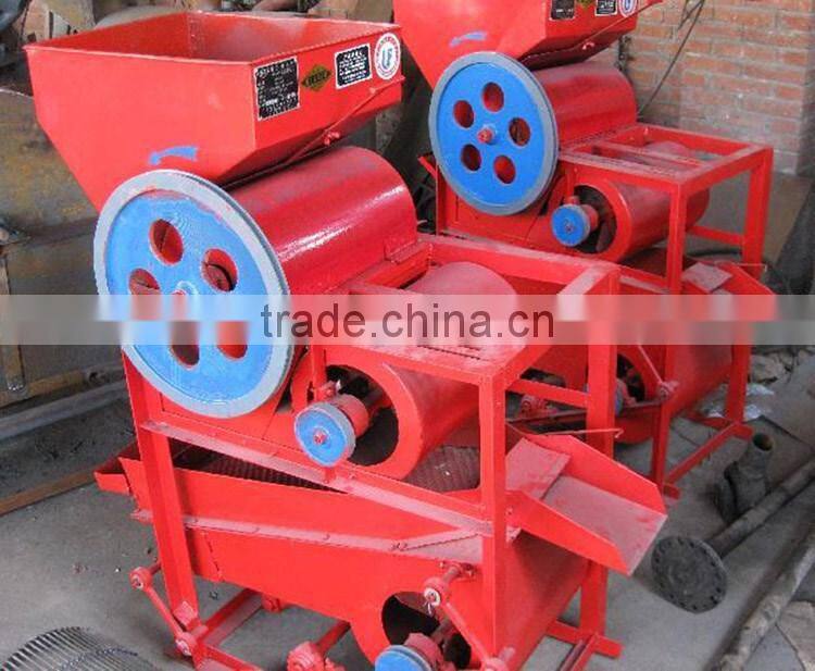 High quality peanut husk removing machine/economic and practical machine