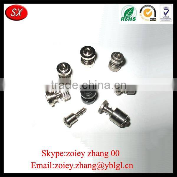 China Supplier Custom Non-standard Precision Metal Retractable Captive Panel Fasteners