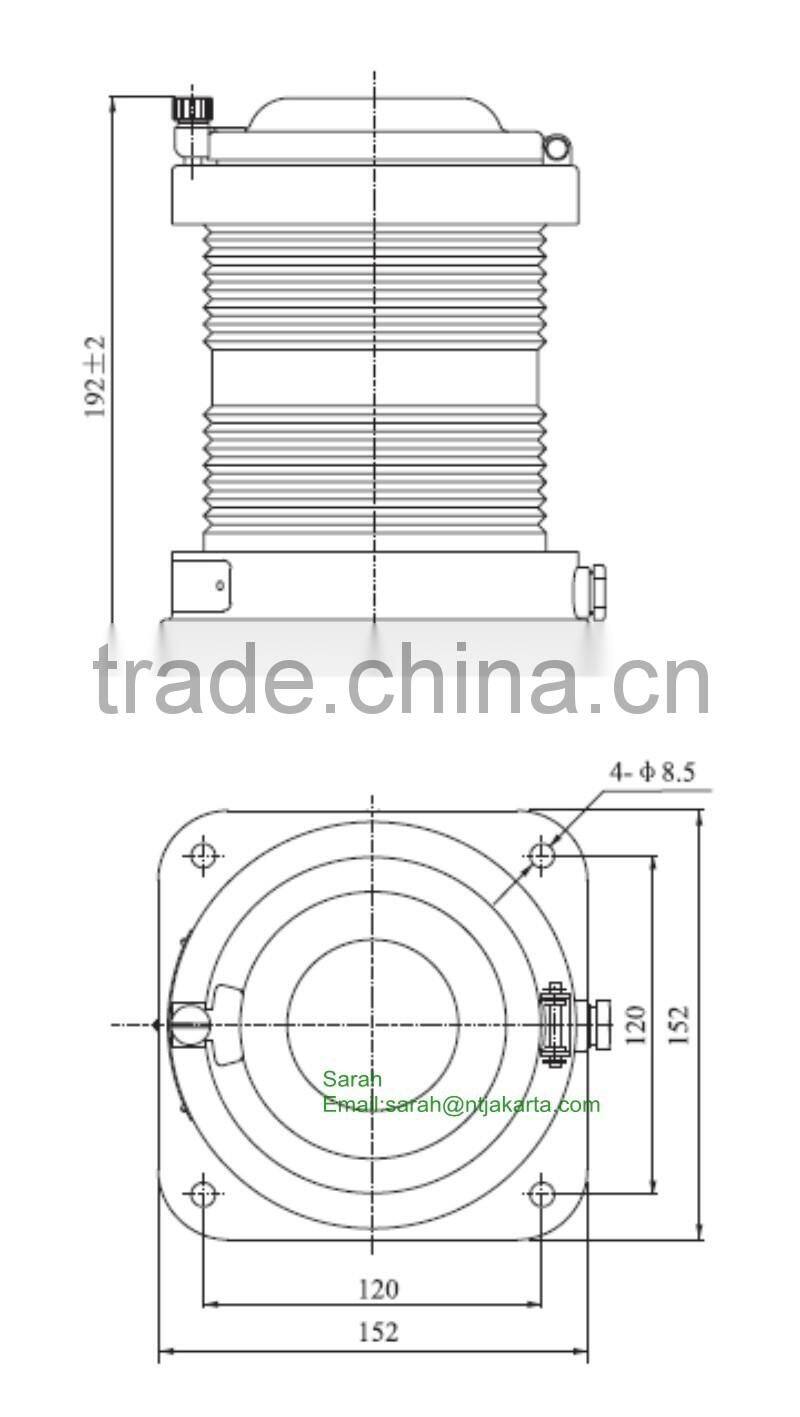 China Suppliers Marine single-deck stainless steel navigation signal light CXH-2S
