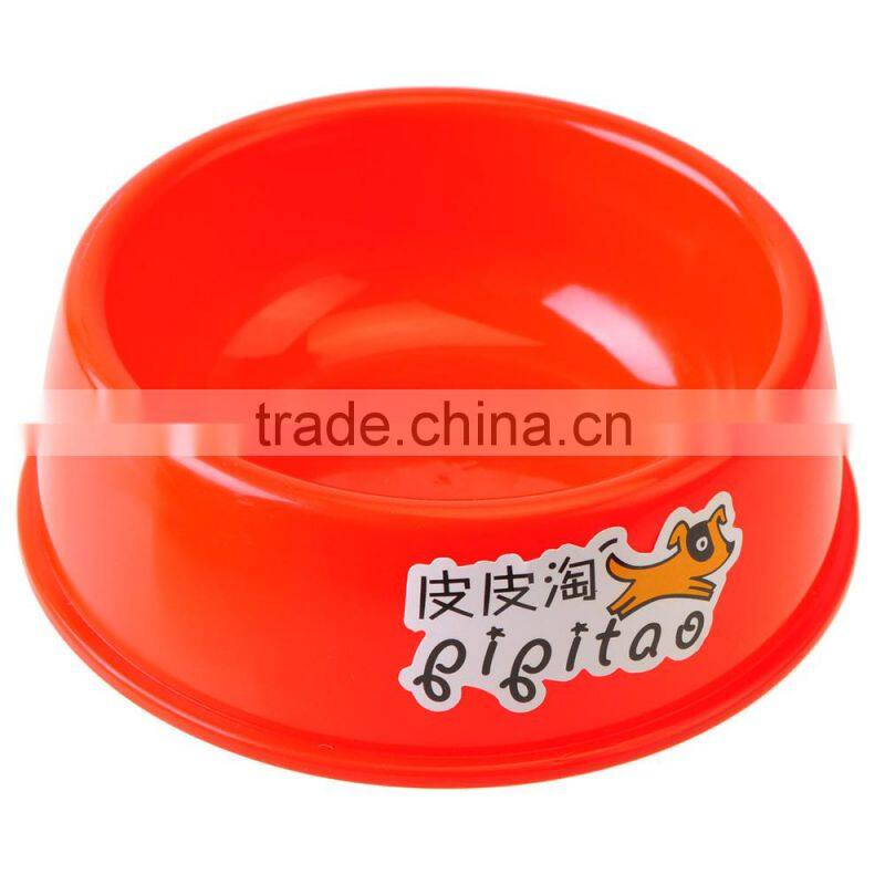 Best selling Cute Superior Environmental Friendly Pet Dog Cat Plastic Food Bowl